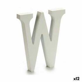 Lettre Pincello W Blanc 1,8 x 21 x 17 cm (12 Unités): Plus de 300.000 produits de grandes marques en vente directe à prix usine 