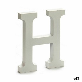 Lettre Pincello H Blanc 1,8 x 21 x 17 cm (12 Unités): Plus de 300.000 produits de grandes marques en vente directe à prix usine 