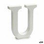 Lettre Pincello U Blanc 2 x 16 x 14,5 cm (24 Unités): Plus de 300.000 produits de grandes marques en vente directe à prix usine 