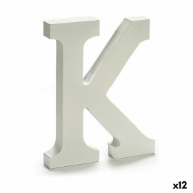 Lettre Pincello K Blanc 1,8 x 21 x 17 cm (12 Unités): Plus de 300.000 produits de grandes marques en vente directe à prix usine 