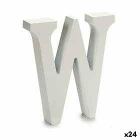 Lettre Pincello W Blanc 2 x 16 x 14,5 cm (24 Unités): Plus de 300.000 produits de grandes marques en vente directe à prix usine 