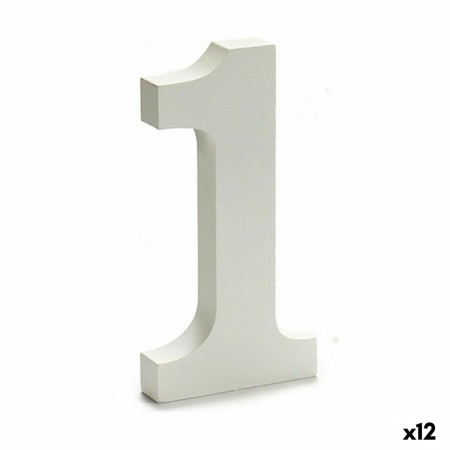 Numéro Pincello 1 Blanc 1,8 x 21 x 17 cm (12 Unités): Plus de 300.000 produits de grandes marques en vente directe à prix usine 