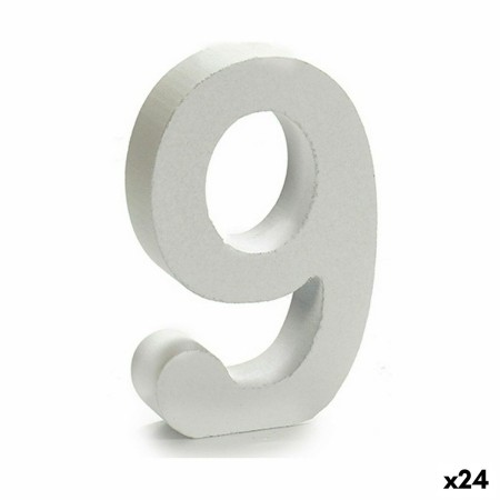 Numéro Pincello 9 Blanc 2 x 16 x 14,5 cm (24 Unités): Plus de 300.000 produits de grandes marques en vente directe à prix usine 