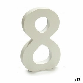 Numéro Pincello 8 Blanc 1,8 x 21 x 17 cm (12 Unités): Plus de 300.000 produits de grandes marques en vente directe à prix usine 