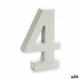 Numéro Pincello 4 Blanc 2 x 16 x 14,5 cm (24 Unités): Plus de 300.000 produits de grandes marques en vente directe à prix usine 