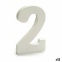 Numéro Pincello 2 Blanc 1,8 x 21 x 17 cm (12 Unités): Plus de 300.000 produits de grandes marques en vente directe à prix usine 