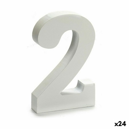 Numéro Pincello 2 Blanc 2 x 16 x 14,5 cm (24 Unités): Plus de 300.000 produits de grandes marques en vente directe à prix usine 