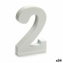 Numéro Pincello 2 Blanc 2 x 16 x 14,5 cm (24 Unités): Plus de 300.000 produits de grandes marques en vente directe à prix usine 
