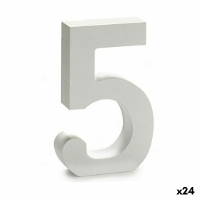 Numéro Pincello 5 Blanc 2 x 16 x 14,5 cm (24 Unités): Plus de 300.000 produits de grandes marques en vente directe à prix usine 