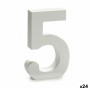 Numéro Pincello 5 Blanc 2 x 16 x 14,5 cm (24 Unités): Plus de 300.000 produits de grandes marques en vente directe à prix usine 