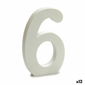 Numéro Pincello 6 Blanc 1,8 x 21 x 17 cm (12 Unités): Plus de 300.000 produits de grandes marques en vente directe à prix usine 