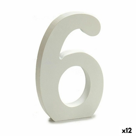 Numéro Pincello 6 Blanc 1,8 x 21 x 17 cm (12 Unités): Plus de 300.000 produits de grandes marques en vente directe à prix usine 