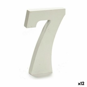 Numéro Pincello 7 Blanc 1,8 x 21 x 17 cm (12 Unités): Plus de 300.000 produits de grandes marques en vente directe à prix usine 