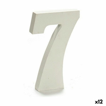 Numéro Pincello 7 Blanc 1,8 x 21 x 17 cm (12 Unités): Plus de 300.000 produits de grandes marques en vente directe à prix usine 