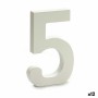 Numéro Pincello 5 Blanc 1,8 x 21 x 17 cm (12 Unités): Plus de 300.000 produits de grandes marques en vente directe à prix usine 