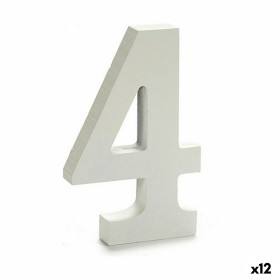 Numéro Pincello 4 Blanc 1,8 x 21 x 17 cm (12 Unités): Plus de 300.000 produits de grandes marques en vente directe à prix usine 