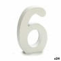 Numéro Pincello 6 Blanc 2 x 16 x 14,5 cm (24 Unités): Plus de 300.000 produits de grandes marques en vente directe à prix usine 