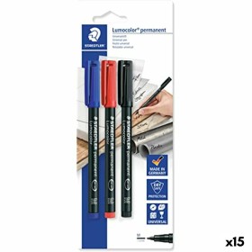 Ensemble de Marqueurs Staedtler Lumocolor 317-S Multicouleur 10 Pièces (15 Unités): Plus de 300.000 produits de grandes marques 