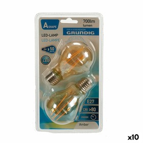 Lampe LED Grundig 8 W 2300 K E27 Ambre 700 lm (10 Unités) (6 x 10 x 6 cm): Plus de 300.000 produits de grandes marques en vente 
