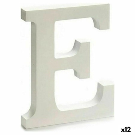 Lettre Pincello E Blanc 1,8 x 21 x 17 cm (12 Unités): Plus de 300.000 produits de grandes marques en vente directe à prix usine 
