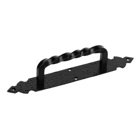 Poignée de porte EDM 85558 Noir Acier Fer Forge 275 mm: Plus de 300.000 produits de grandes marques en vente directe à prix usin