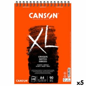 Bloc à dessin Canson XL Esboso 20 Volets Blanc Naturel A4 5 Unités 90 g/m²: Plus de 300.000 produits de grandes marques en vente