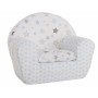 Fauteuil pour enfant Etoiles Blanc Gris 44 x 34 x 53 cm: Plus de 300.000 produits de grandes marques en vente directe à prix usi
