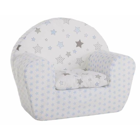 Fauteuil pour enfant Etoiles Blanc Gris 44 x 34 x 53 cm: Plus de 300.000 produits de grandes marques en vente directe à prix usi