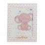 Couverture de bébé Eléphant Rose Broderie Double face 100 x 75 cm: Plus de 300.000 produits de grandes marques en vente directe 