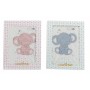 Couverture de bébé Eléphant Rose Broderie Double face 100 x 75 cm: Plus de 300.000 produits de grandes marques en vente directe 