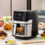 Friteuse à Air InnovaGoods Fryinn View 6500 Noir 1700 W 6,5 L Acier inoxydable: Plus de 300.000 produits de grandes marques en v