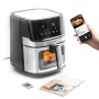 Friteuse à Air InnovaGoods Fryinn View 6500 Noir 1700 W 6,5 L Acier inoxydable: Plus de 300.000 produits de grandes marques en v