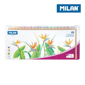 Crayons de couleur Milan 48 Pièces: Plus de 300.000 produits de grandes marques en vente directe à prix usine sur cadeaufou.com.