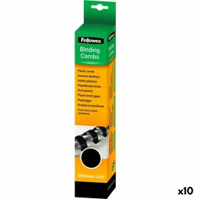 Spirales Fellowes 100 Pièces reliure Noir PVC (Ø 12 mm) (10 Unités): Plus de 300.000 produits de grandes marques en vente direct