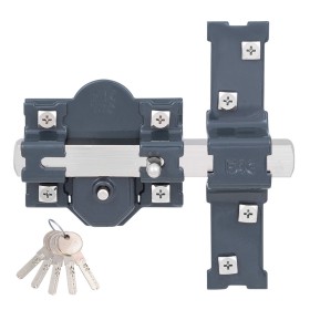 Serrure de sécurité Fac 301-r/80 Acier Gris foncé 50 mm 80 mm: Plus de 300.000 produits de grandes marques en vente directe à pr