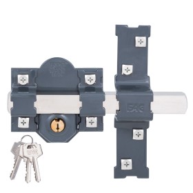 Serrure de sécurité Fac 201-l/80 Acier Gris foncé 50 mm 80 mm: Plus de 300.000 produits de grandes marques en vente directe à pr
