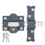 Serrure de sécurité Fac 201-l/80 Acier Gris foncé 50 mm 80 mm: Plus de 300.000 produits de grandes marques en vente directe à pr