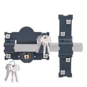 Serrure de sécurité Fac 101-l/105 Acier Gris foncé 50 mm 105 mm: Plus de 300.000 produits de grandes marques en vente directe à 