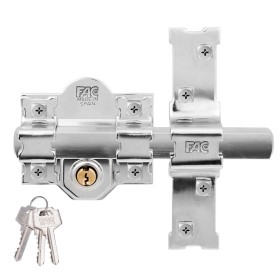 Serrure de sécurité Fac 301-l/80 nickel Acier 50 mm 80 mm: Plus de 300.000 produits de grandes marques en vente directe à prix u
