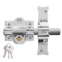 Serrure de sécurité Fac 301-l/80 nickel Acier 50 mm 80 mm: Plus de 300.000 produits de grandes marques en vente directe à prix u