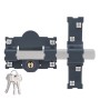 Serrure de sécurité Fac 101-l/105 b Acier Gris foncé 70 mm 105 mm: Plus de 300.000 produits de grandes marques en vente directe 