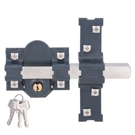 Serrure de sécurité Fac 301-l/80 Acier Gris foncé 50 mm 80 mm: Plus de 300.000 produits de grandes marques en vente directe à pr