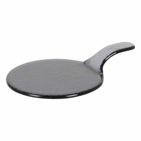 Assiette plate Noir verre Avec poignée (Ø 17 x 25 cm): Plus de 300.000 produits de grandes marques en vente directe à prix usin