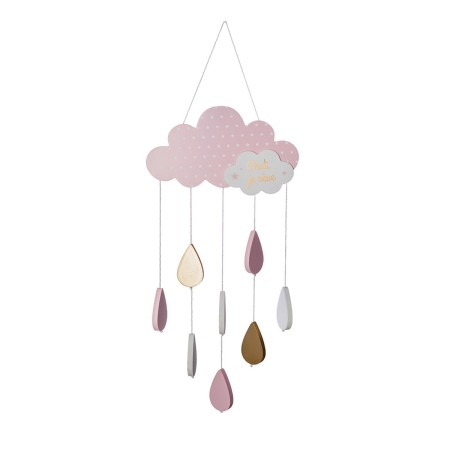 Carrousel pour Berceau Atmosphera Nuages Rose Bois MDF: Plus de 300.000 produits de grandes marques en vente directe à prix usin