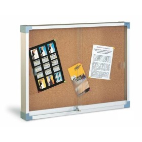 Tableau d’affichage Faibo Liège Méthacrylate 80 x 100 cm Marron Gris: Plus de 300.000 produits de grandes marques en vente direc