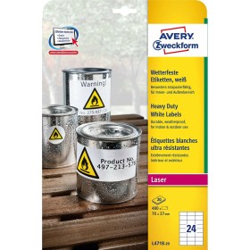 Étiquettes adhésives Avery 20 Volets Blanc 70 x 37 mm: Plus de 300.000 produits de grandes marques en vente directe à prix usine