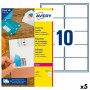 Etiquettes pour Imprimante Avery L4612 Blanc 25 Volets 99,1 x 57 mm (5 Unités): Plus de 300.000 produits de grandes marques en v