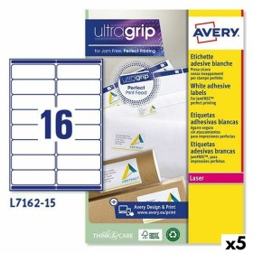 Etiquettes pour Imprimante Avery L7162 Blanc 15 Volets 99,1 x 33,9 mm (5 Unités): Plus de 300.000 produits de grandes marques en