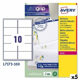 Etiquettes pour Imprimante Avery L7173 Blanc 100 Volets 99,1 x 57 mm (5 Unités): Plus de 300.000 produits de grandes marques en 