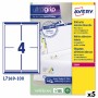 Etiquettes pour Imprimante Avery L7169 Blanc 100 Volets 99,1 x 139 mm (5 Unités): Plus de 300.000 produits de grandes marques en